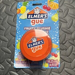 Elmer's Gue Pre-Made Slime 4oz Fruity Slushie NEW SEALED Kids Arts‎ Crafts